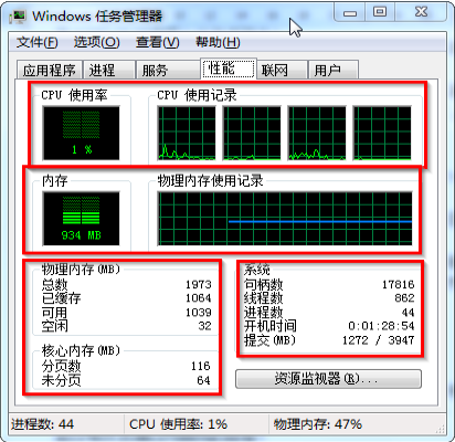 win7系统怎么查看内存频率?win7任务管理器怎么查看内存频率